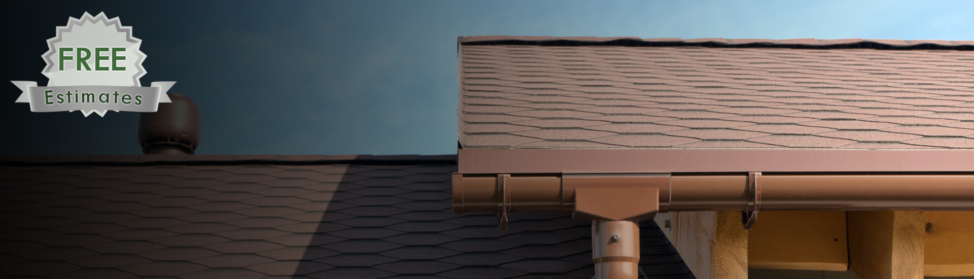 Roof and Gutter System