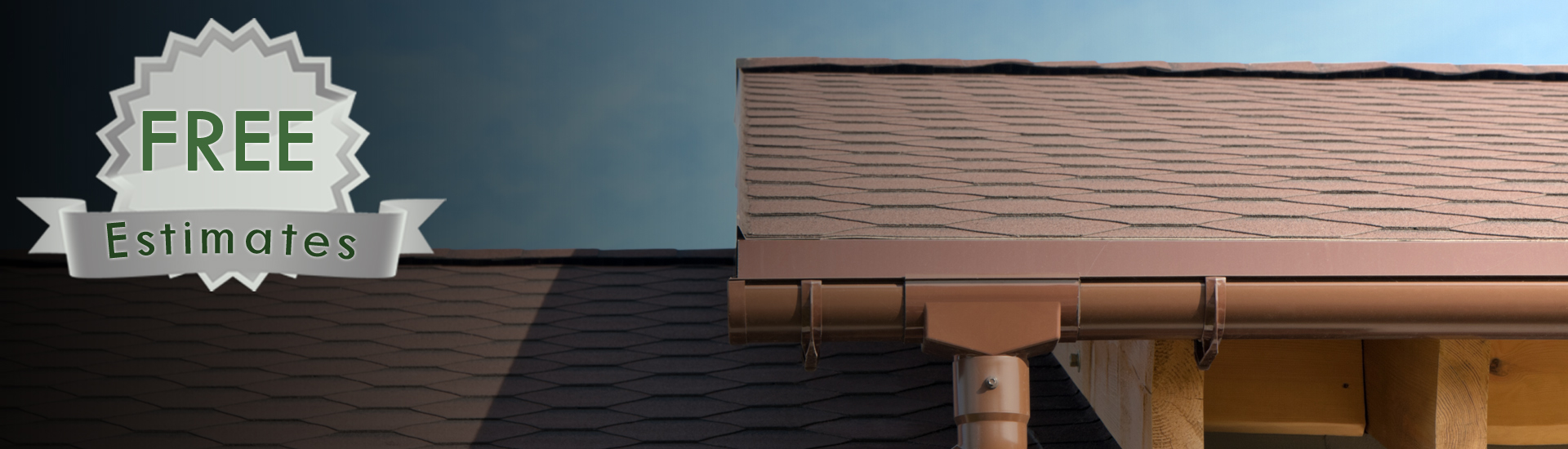 Roof and Gutter System